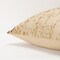 Edge Collections - 20" x 20" x 6.25" - Beige - Retro Modern Decorative Throw Pillow - 1 Piece